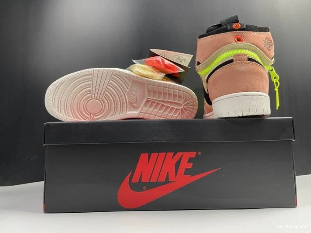 Rep Onekick Air Peach CW6576-800 Jordan High 1 Switch 0723